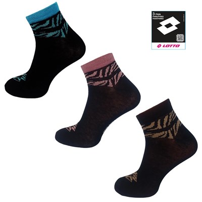 SKARPETY LOTTO QUAD11 MIX 3PAK 35-38