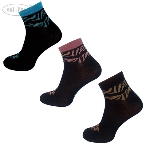 SKARPETY LOTTO QUAD11 MIX 3PAK 35-38