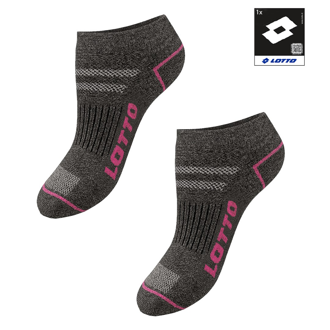 SKARPETY LOTTO IRON_W CZARNY 35-38