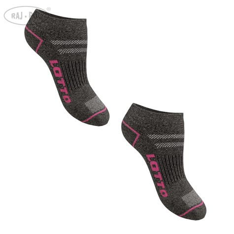 SKARPETY LOTTO IRON_W CZARNY 35-38