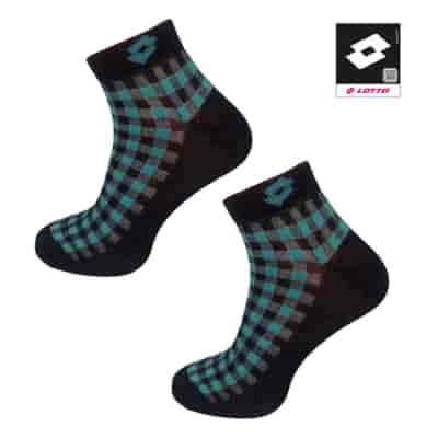 Skarpety Lotto QUAD_12 CZARNY-NIEBIESKI 39-42