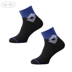 Skarpety Lotto DRIFTING CZARNY-NIEBIESKI 39-42