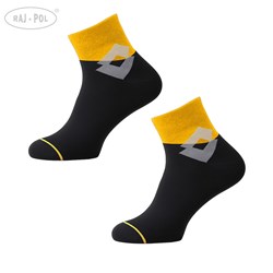 Skarpety Lotto DRIFTING CZARNY-POMARAŃCZ 39-42