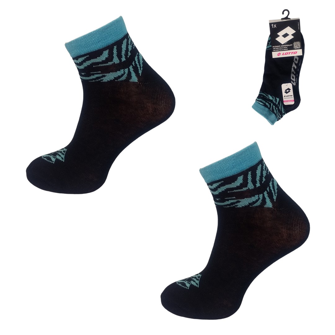 Skarpeta Lotto QUAD_11ASSRT ONESIZE BLACK 5