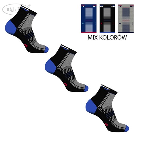 SKARPETY LOTTO BOB-3 MIX 3PAK 39-42