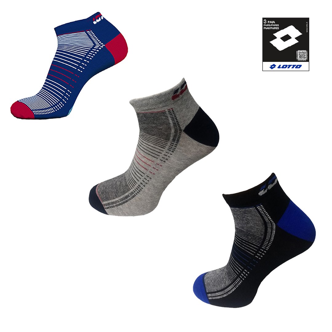 SKARPETY LOTTO KARTING MIX 3PAK 39-42