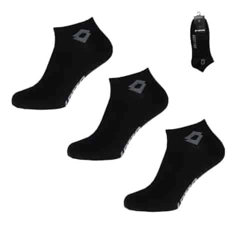 Stopki Lotto czarne VIKTOR black 43-46 3-PAK