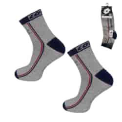 Skarpeta męska LOTTO BOB-4ASS GREY MELANGE 1 1PAK