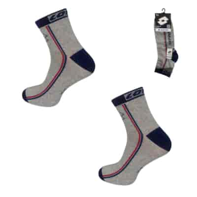 Skarpeta męska LOTTO BOB-4ASS GREY MELANGE 1 1PAK