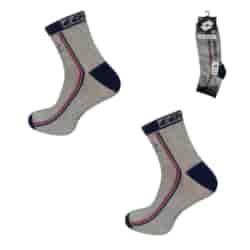 Skarpeta męska LOTTO BOB-4ASS GREY MELANGE 1 1PAK