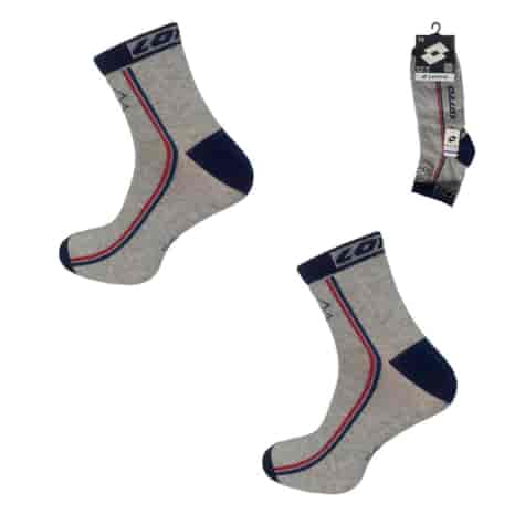 Skarpeta męska LOTTO BOB-4ASS GREY MELANGE 1 1PAK
