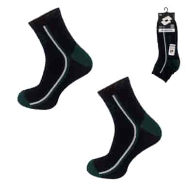 Skarpeta męska LOTTO BOB-4ASS BLACK 1 43-46 1PAK