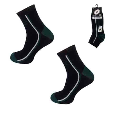 Skarpeta męska LOTTO BOB-4ASS BLACK 1 43-46 1PAK