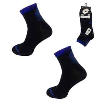 Skarpeta męska LOTTO BOB-8ASS BLACK 1 43-46 1PAK