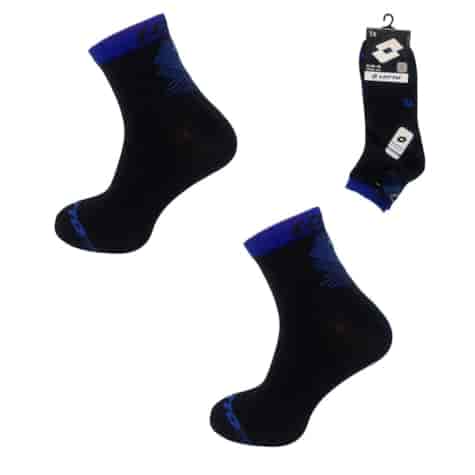 Skarpeta męska LOTTO BOB-8ASS BLACK 1 43-46 1PAK
