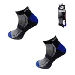 Stopka męska LOTTO KARTING_3ASSRT BLACK 2 1PAK