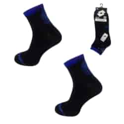Skarpeta męska LOTTO BOB-8ASS BLACK 1 39-42 1PAK