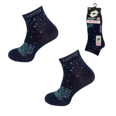 Skarpeta Lotto QUAD_10ASSRT ONESIZE MARINE 3 1-PAK