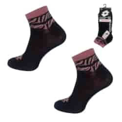 Skarpeta Lotto QUAD_11ASSRT ONESIZE BLACK 3 1-PAK