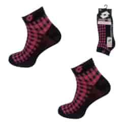 Skarpeta Lotto QUAD_12ASSRT ONESIZE BLACK 1 1-PAK