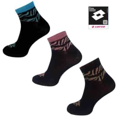 SKARPETY LOTTO QUAD11 MIX 3PAK 39-42