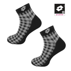 Skarpety Lotto QUAD_12 CZARNY-BIAŁY 39-42