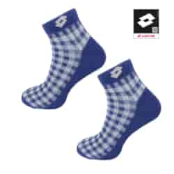Skarpety Lotto QUAD_12 NIEBIESKI-BIAŁY 35-38