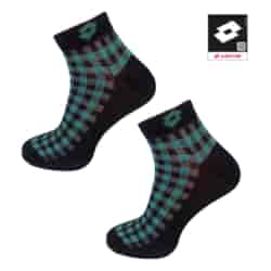 Skarpety Lotto QUAD_12 CZARNY-NIEBIESKI 35-38