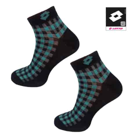 Skarpety Lotto QUAD_12 CZARNY-NIEBIESKI 39-42