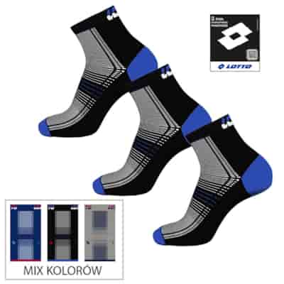 SKARPETY LOTTO BOB-3 MIX 3PAK 43-46