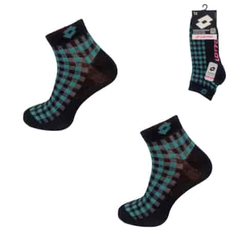 Skarpeta Lotto QUAD_12ASSRT ONESIZE BLACK 2 1-PAK