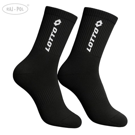 Skarpety LOTTO ROGER CZARNE rozmiar 43/46 1-PAK