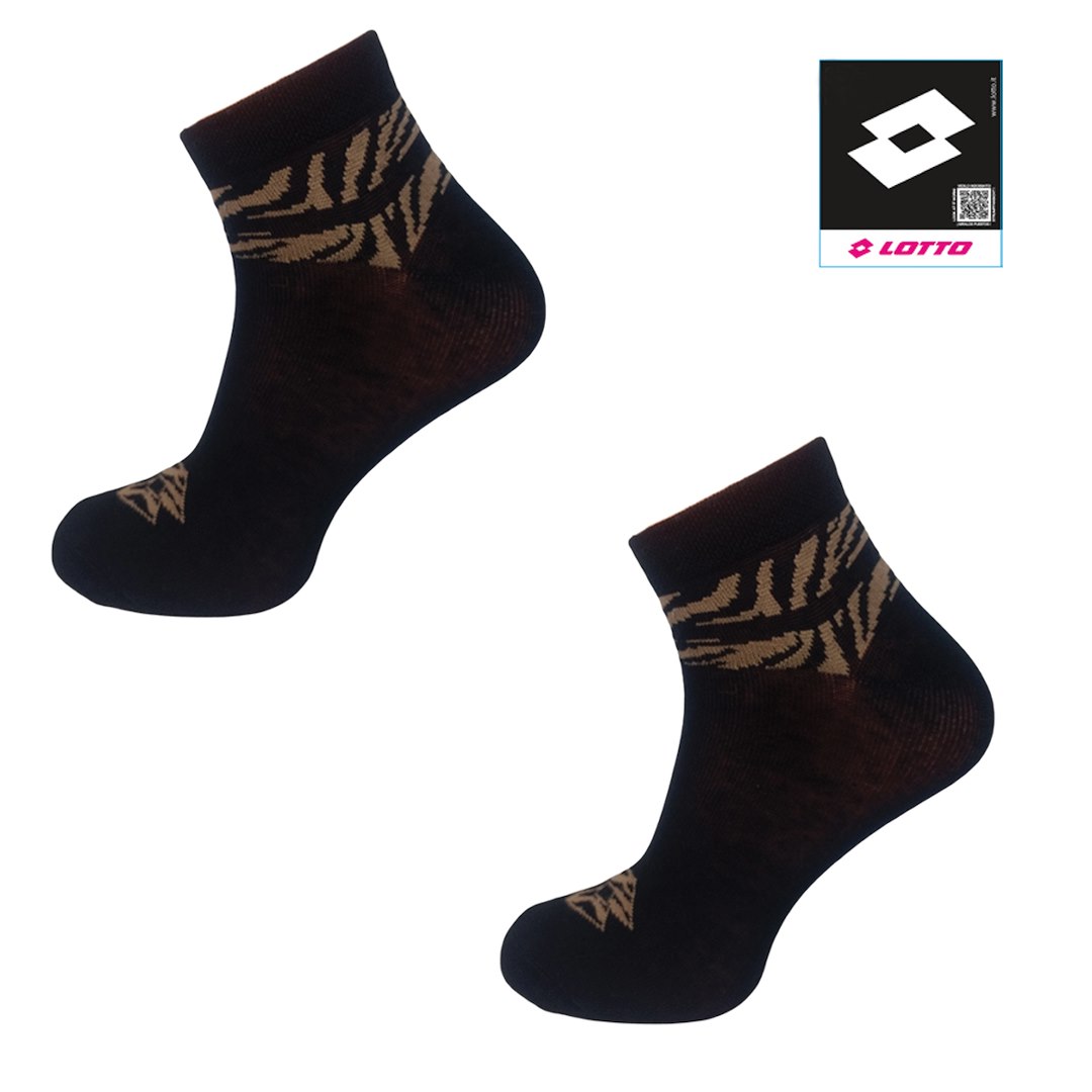 SKARPETY LOTTO QUAD11 CZARNY-4 35-38
