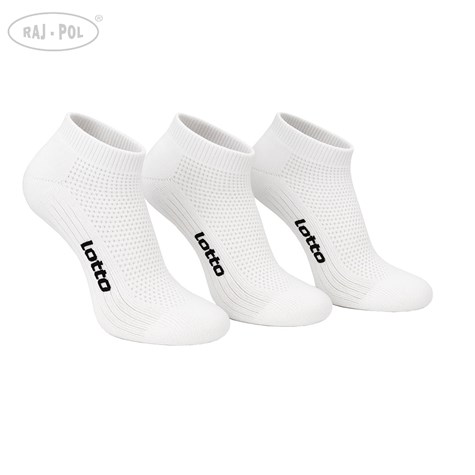 SKARPETY LOTTO BREATH_U BIAŁY 35-38