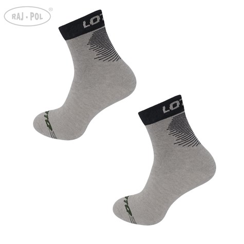 SKARPETY LOTTO BOB-8 SZARY 39-42