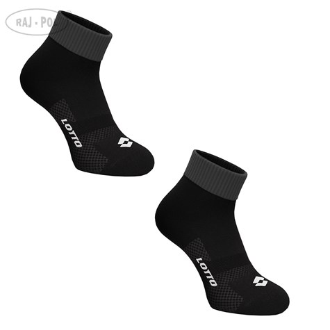 SKARPETY LOTTO FRESH CZARNY 35-38