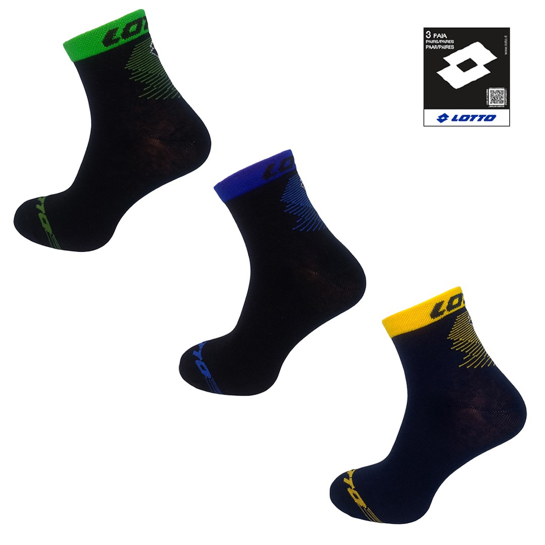 SKARPETY LOTTO BOB-8 MIX-1 3PAK 39-42