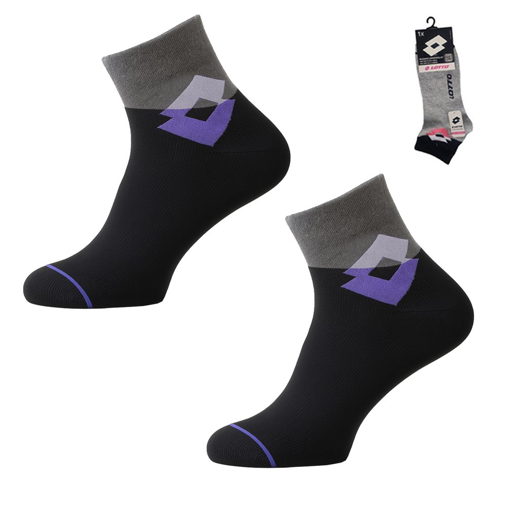 SKARPETY LOTTO DRAFTING_W CZARNY  39-42