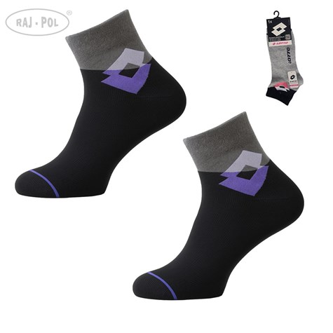 SKARPETY LOTTO DRAFTING_W CZARNY  39-42