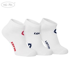 Stopki Lotto BR82 BIAŁA 31-34 3-PAK