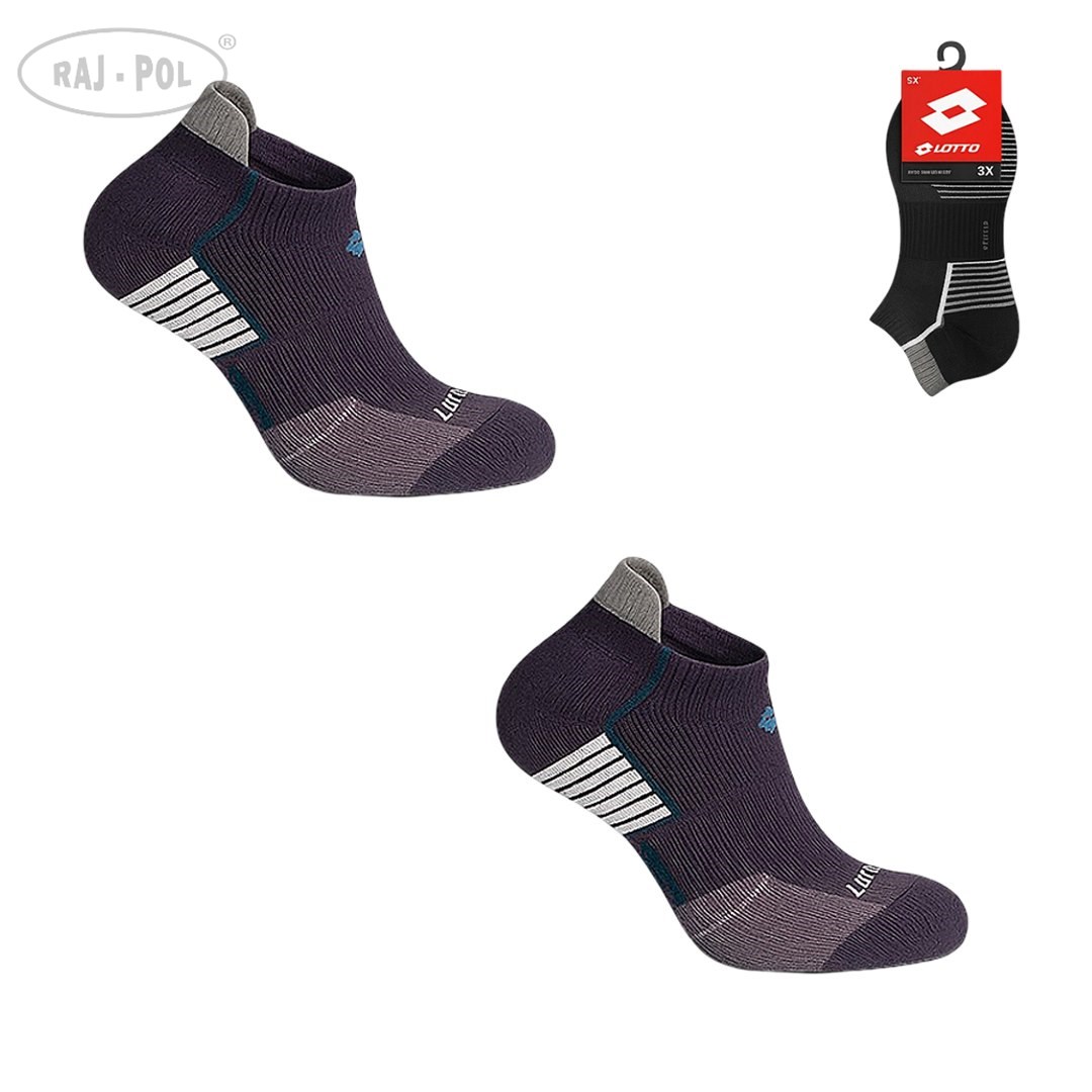 SKARPETY LOTTO RUNNING GRANAT 43-46