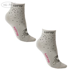 Skarpety Lotto QUAD_10 SZARY 39-42