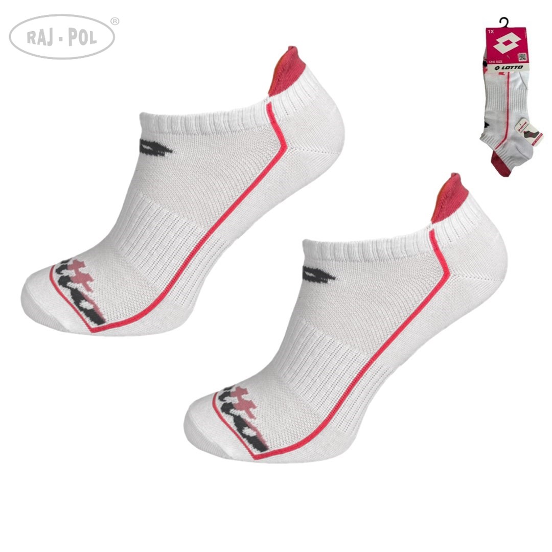 SKARPETY LOTTO STEP4 BIAŁY 35-38