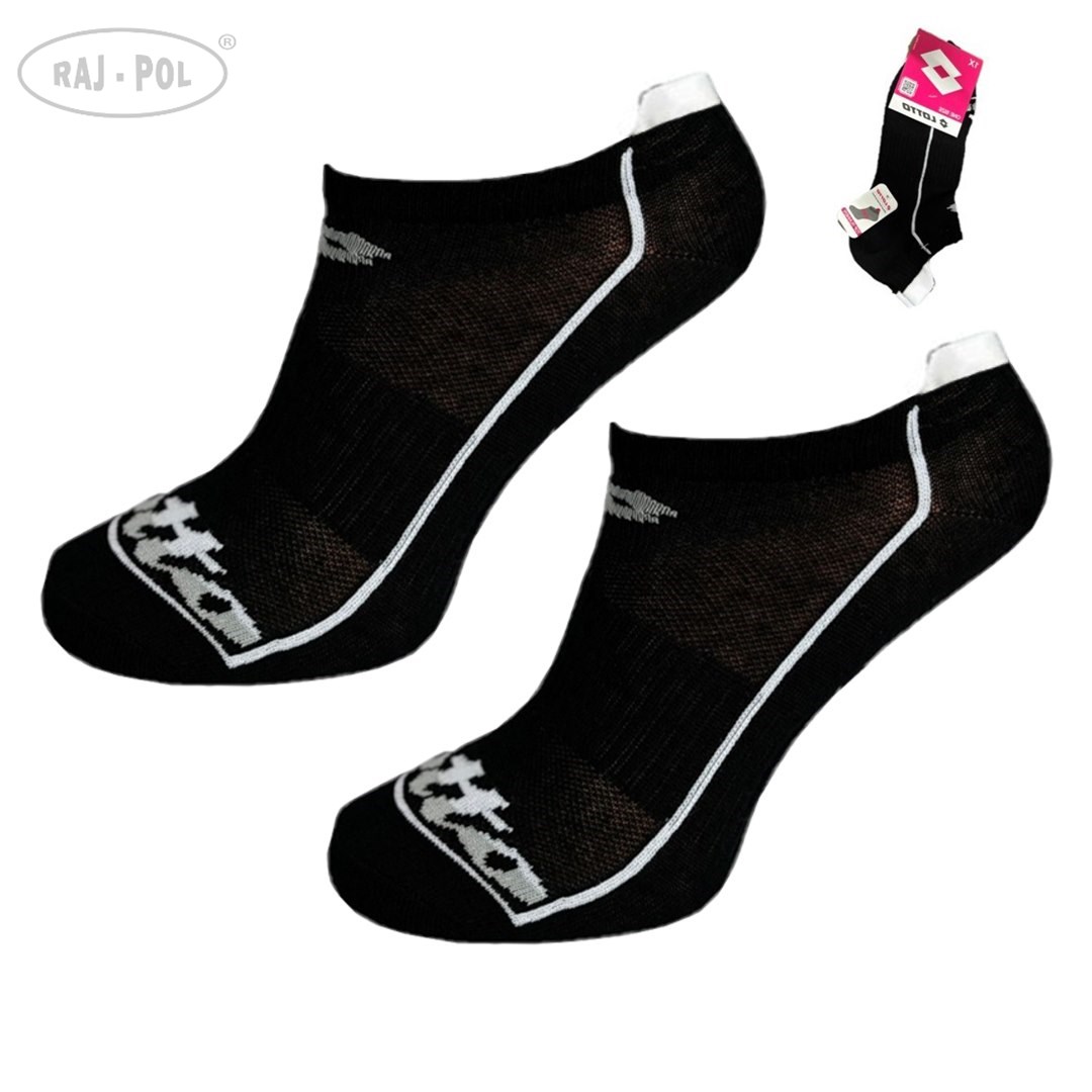 SKARPETY LOTTO STEP4 CZARNY 35-38