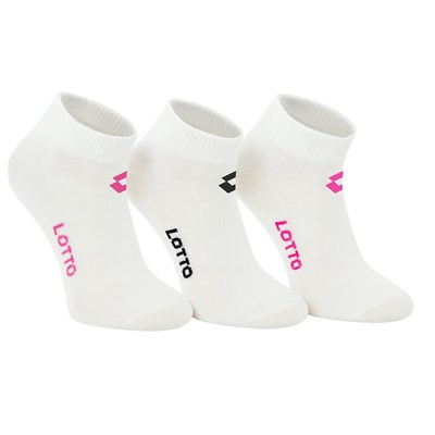 Stopki Lotto GR84 BIAŁA 35-38 3-PAK