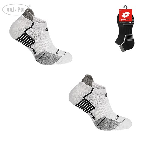 SKARPETY LOTTO RUNNING BIAŁY 39-42