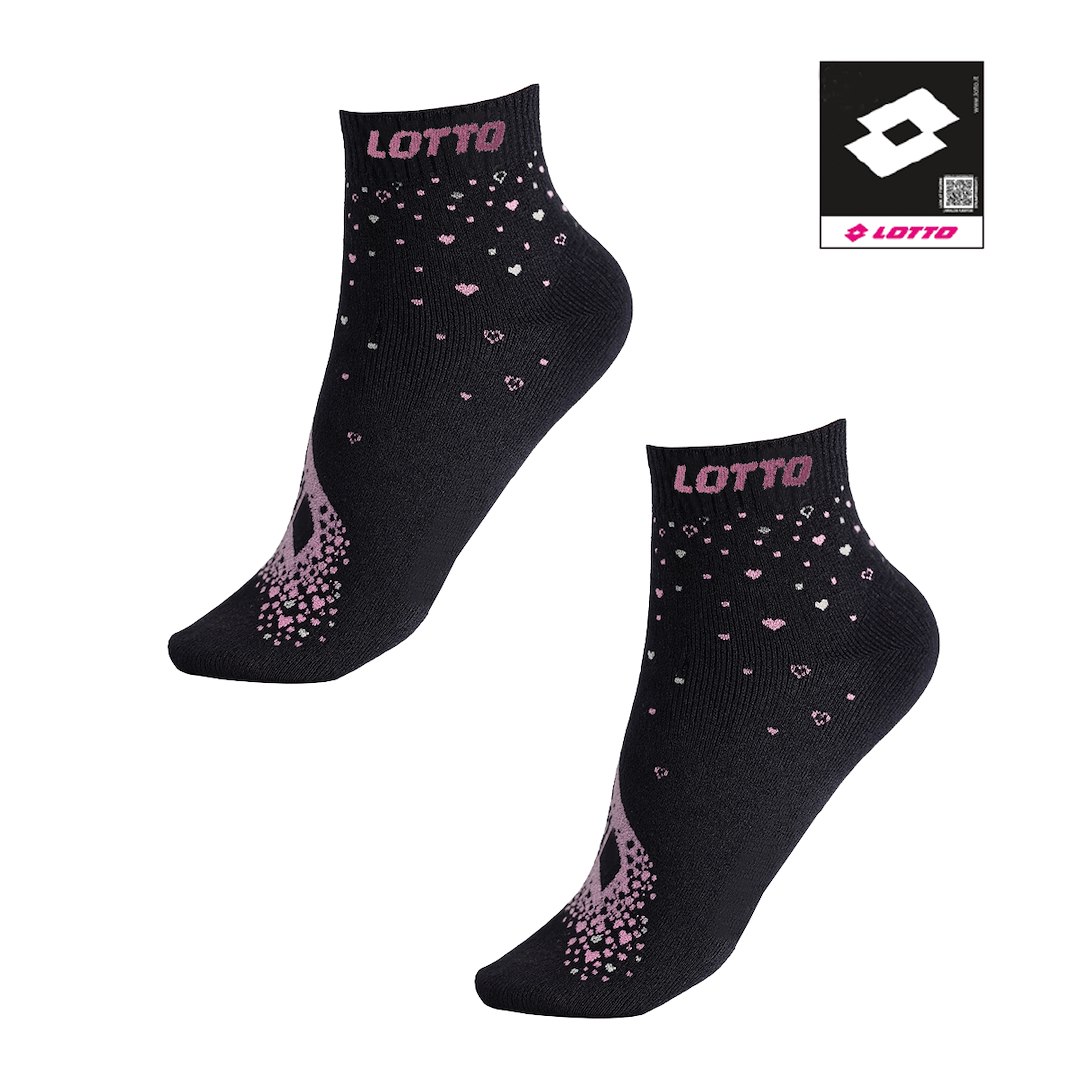 Skarpety Lotto QUAD_10 CZARNY 35-38