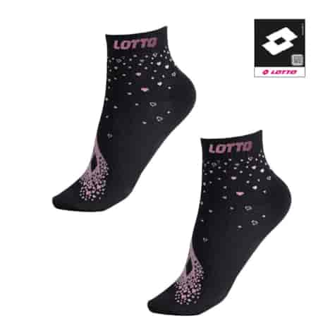 Skarpety Lotto QUAD_10 CZARNY 35-38