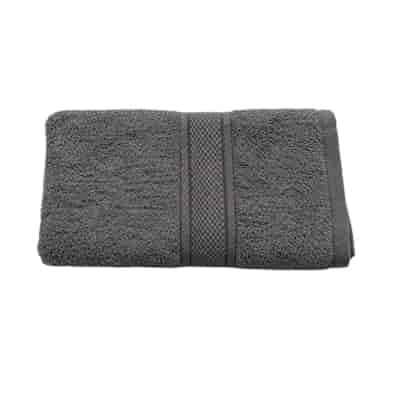 Ręcznik bawełniany 50x100 ciemny szary 500GSM
