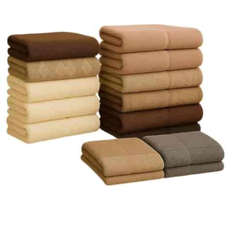 Ręcznik wzorowany łazienkowy K1603 140x70 cm